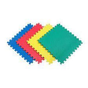 (COVERS 80 SQ FT) NORSK Multicolor 24 in. x 24 in. EVA Foam Solid Color Multi-Purpose Interlocking Tile (20-Tile)