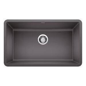 DESCRIPTION: (1) UNDERMOUNT SINGLE BOWL SINK BRAND/MODEL: BLANCO #442530 INFORMATION: GRAY RETAIL$: $562.25 EA QTY: 1