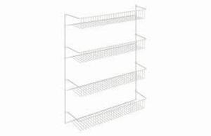 closetmaid 8033 4-tier wall rack, 18-inch wide