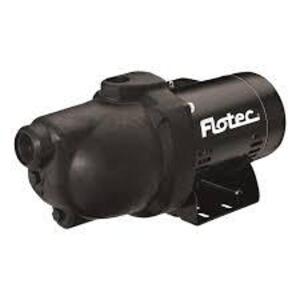 DESCRIPTION: (1) SHALLOW WELL THERMOPLASTIC PUMP BRAND/MODEL: FLOTEC #FP4012 RETAIL$: $129.99 EA QTY: 1