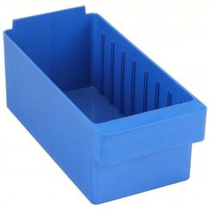 DESCRIPTION: (24) STORAGE DRAWER BIN BRAND/MODEL: QUANTUM STORAGE SYSTEMS #1NTT1 INFORMATION: BLUE SIZE: 11 7/8 IN OVERALL LG, 5 5/8 IN X 4 5/8 IN RET