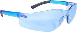 DESCRIPTION: (24) PAIRS OF BLUE SAFETY GLASSES BRAND/MODEL: RADIANS #AT1-B11 INFORMATION: LIGHT BLUE AF SIZE: UNIVERSAL RETAIL$: $1.90 EA QTY: 24