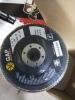 DESCRIPTION: (2) PACKS OF (10) FLAP DISC BRAND/MODEL: GAP SIZE: 4.5X7/8 GR 40 RETAIL$: $100.00 EA QTY: 2 - 4