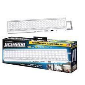 (2 PACK) BELL AND HOWELL Super Bright Portable Rechargeable 60 Integrated LED White Light Bar