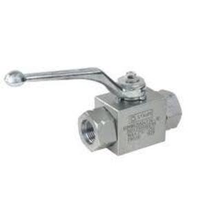 DESCRIPTION: (4) HYDRAULIC BALL VALVE BRAND/MODEL: PARKER #6PAA3 SIZE: Not Lockable, 4.53 in Handle Lg, Two Positions, Two-Way Ways, 1/2 in NPT, NPT R