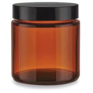 DESCRIPTION: (7) GLASS JARS INFORMATION: BROWN RETAIL$: $4.00 EA QTY: 7