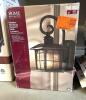 (2 PACK) HOME DECORATORS COLLECTION MOTION SENSING EXTERIOR WALL LANTERNS