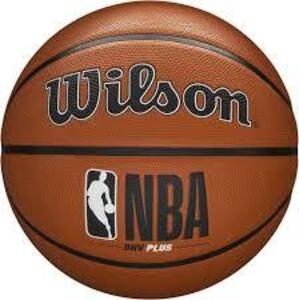 DESCRIPTION: (1) OUTDOOR BASKETBALL BRAND/MODEL: WILSON NBA DRV SIZE: 28.5 IN RETAIL$: $15.46 EA QTY: 1