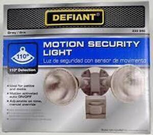 Defiant Motion Security Light 110 Detection