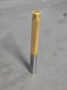 DESCRIPTION: (2) SOLID CARBIDE PILOTED DIE MILLS BRAND/MODEL: CLEVELAND BR00022 SIZE: 3/8" DIA RETAIL$: $176.06 QTY: 2