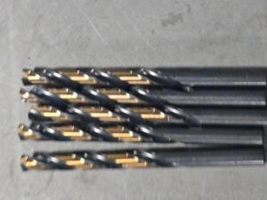 DESCRIPTION: (11) HD TYPE B JOBBER DRILLBITS BRAND/MODEL: NITRO 400N124 SIZE: 3/8" RETAIL$: $160.00 QTY: 11