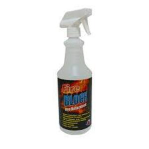 DESCRIPTION: (5) FIRE RETARDANT SPRAY BRAND/MODEL: FIRE BLOCK SIZE: 32 FL OZ RETAIL$: $28.00 EA QTY: 5