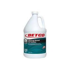 DESCRIPTION: (4) ADVANCED ALCOHOL GEL SANITIZER BRAND/MODEL: BETCO SIZE: 1 GALLON RETAIL$: $116.96 TOTAL QTY: 4