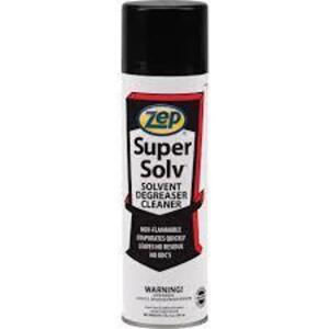 DESCRIPTION: (4) SUPER SOLV SOLVENT DEGREASER CLEANER BRAND/MODEL: ZEP SIZE: 20 OZ RETAIL$: $15.00 EA QTY: 4