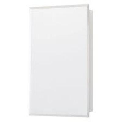 GLACIER BAY 16 in. W x 26 in. H Frameless Recessed or Surface-Mount Bathroom Medicine Cabinet