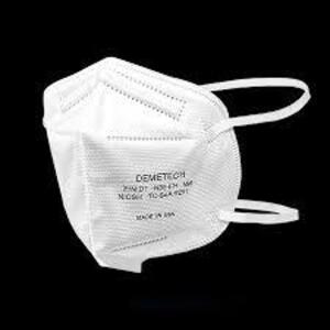 DESCRIPTION: (4) PAKCS OF (10) PARTICULATE RESPIRATOR BRAND/MODEL: DEMETECH RETAIL$: $39.99 EA QTY: 4