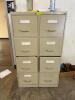 (2)- FILE CABINETS - 3