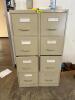 (2)- FILE CABINETS - 4