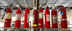 (8)- FIRE EXTINGUISHERS