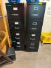 (2)- FILE CABINETS