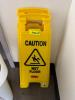 (2)- WET FLOOR SIGNS