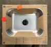 NEW GLACIER BAY Drop-In Stainless Steel 25 in. 4-Hole Single Bowl Kitchen Sink