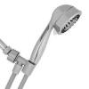 WATERPIK 5-Spray 3.5 in. Single Wall Mount 1.8 GPM Handheld Shower Head in Chrome