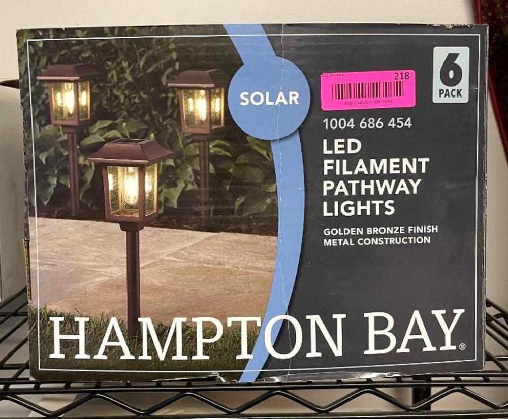 HAMPTON BAY LED FILAMENT PATHWAY LIGHTS