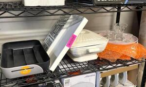 ASSORTED KITCHEN MATERIALS AS SHOWN (SEE ADDITIONAL PHOTOS)