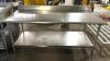 DESCRIPTION: 6' STAINLESS STEEL PREP TABLE WITH UNDERSHELF SIZE: 72"X30"X35" QTY: 1