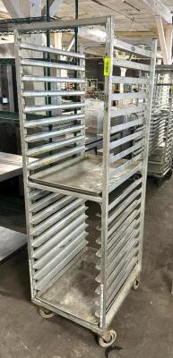 DESCRIPTION: FULL SIZE ALUMINUM PAN RACK QTY: 1