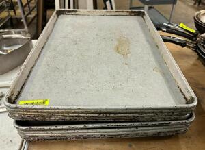 DESCRIPTION: (10) FULL SIZE SHEET PANS QTY: 10