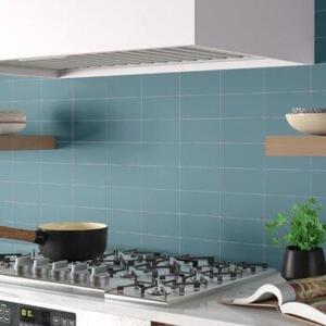 (36) SQ FT OF DALTILE OCEAN BLUE 3X6 SUBWAY TILES