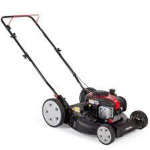 DESCRIPTION: (1) GAS PUSH MOWER BRAND/MODEL: BRIGGS & STRATTON #E450 SIZE: 125 CC RETAIL$: $217.00 EA QTY: 1