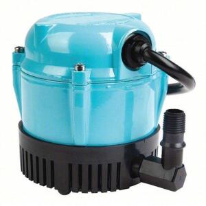 DESCRIPTION: (1) CENTRIFUGAL PUMP BRAND/MODEL: LITTLE GIANT #1P939 INFORMATION: BLUE, 115V AC, 7 FT MAX HEAD, 1/4 IN INTAKE AND DISCH RETAIL$: $137.68