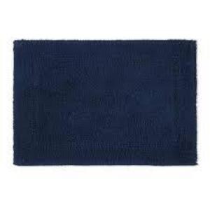 DESCRIPTION: (1) COTTON BATH RUG BRAND/MODEL: BETTER HOMES AND GARDENS INFORMATION: REVERSIBLE, BLUE ADMIRAL SIZE: 17" X 24" RETAIL$: $10.97 EA QTY: 1