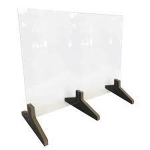 DESCRIPTION: (1) SNEEZE GUARD, PROTECTIVE PLASTIC SHIELD BRAND/MODEL: WADDELL #SG2-2430 INFORMATION: CLEAR SIZE: 24" X 30" RETAIL$: $128.92 EA QTY: 1