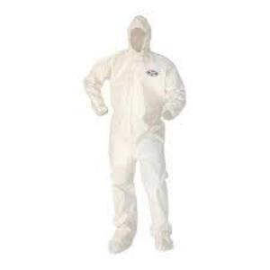 DESCRIPTION: (12) COVERALLS BRAND/MODEL: KLEENGUARD #45664 INFORMATION: WHITE, HOODED AND BOOTED, A80 SIZE: XL RETAIL$: $130.00 TOTAL QTY: 12