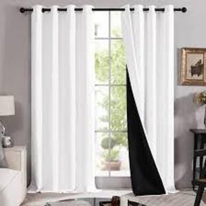 DESCRIPTION: (4) BLACKOUT CURTAININFORMATION: WHITERETAIL$: $21.24 EAQTY: 4