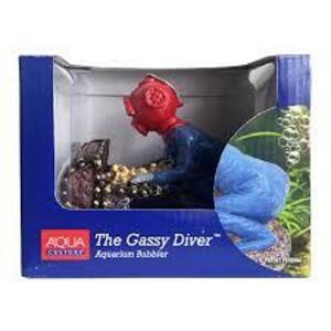 DESCRIPTION: (1) FISH TANK ACCESOORY BRAND/MODEL: AQUA CULTURE THE GASSY DIVER RETAIL$: $12.95 EA QTY: 1