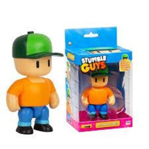 DESCRIPTION: (2) STUMBLE GUYS TOY BRAND/MODEL: ARTICULATED ACTION FIGURE SIZE: 4.5 IN RETAIL$: $10.00 EA QTY: 2