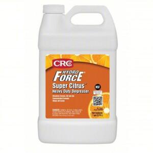 DESCRIPTION: (2) HYDRO FORCE DEGREASER BRAND/MODEL: CRC SUPER VITRUS SIZE: 1 GALLON RETAIL$: $103.09 EA QTY: 2