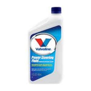 DESCRIPTION: (4) POWER STEERING FLUID BRAND/MODEL: VALVOLINE SIZE: 1 QT RETAIL$: $9.35 ea QTY: 4