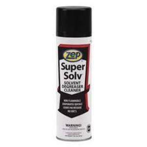 DESCRIPTION: (4) SUPER SOLV SOLVENT DEGREASER CLEANER BRAND/MODEL: ZEP SIZE: 20 OZ RETAIL$: $15.00 EA QTY: 4