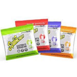 DESCRIPTION: (4) SPORTS DRINK CONCENTRATE POWDER BRAND/MODEL: SQWINCHER INFORMATION: MULTI FLAVOR PACKS SIZE: 2.5 GALLON YIELD EACH RETAIL$: $5.00 ea