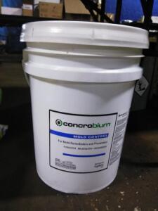 DESCRIPTION: (1) MOLD CONTROL BRAND/MODEL: CONCROBIUM SIZE: 5 GALLON RETAIL$: $281.65 EA QTY: 1