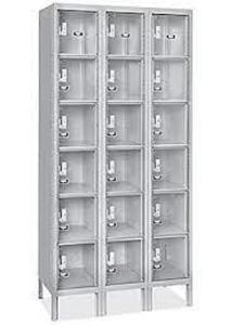 18-SECTION CLEAR-VIEW LOCKER SYSTEM