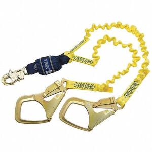 SHOCK-ABSORBING LANYARD, 6 FT., 310 LB.