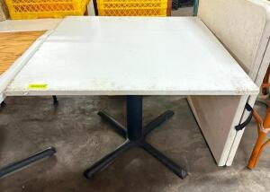 36" SQUARE DINING TABLE