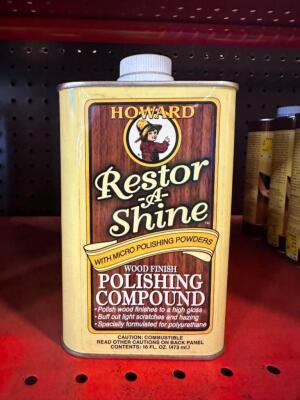 (4)- RESTOR-A-SHINE POLISHING COMPOUND